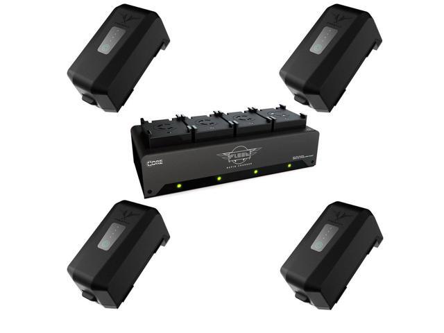 Core SWX Four Position Charger With 4 Freefly Batteries for MoVI Pro Gimbal