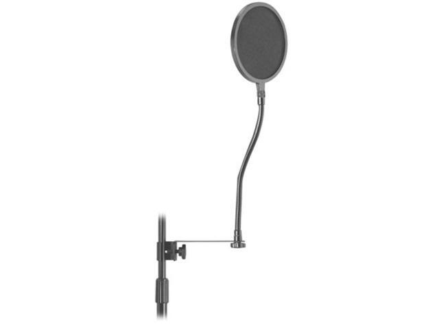 On Stage ASVS6-GB Microphone Stand Pop Blocker w/ Gooseneck & Clamp 28670