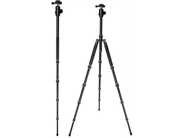 VidPro AT-52 VentureMaxx Professional 5-Section Aluminum Travel Tripod with Ball Head