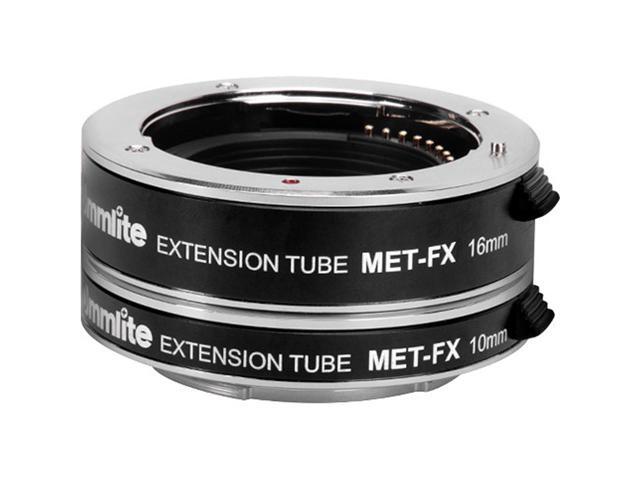 Commlite Automatic Extension Tube Set for Fujifilm X-Mount Camera #CM-MET-FX