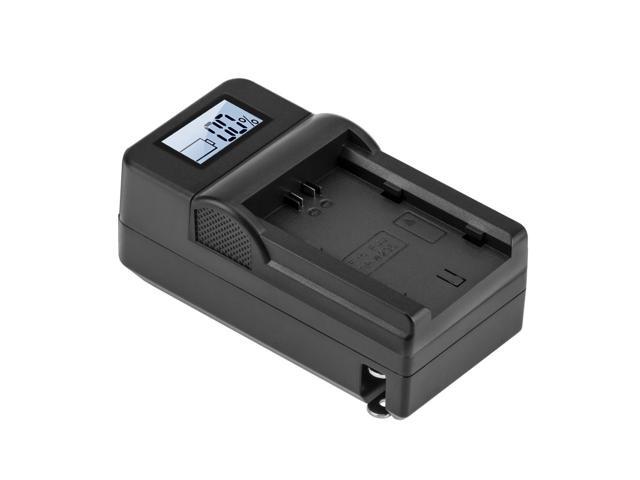 Green Extreme Compact Smart Charger with LCD Screen for Fuji NP-W235