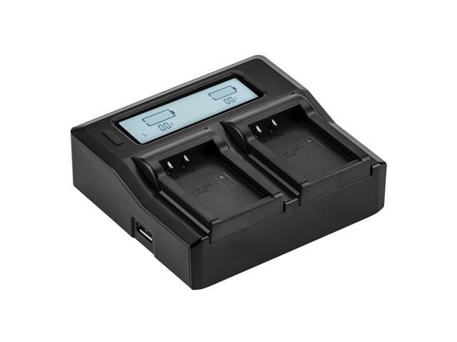 Green Extreme Dual Smart Charger with LCD Screen for Canon LP-LPE17 #GXCH2LPE17