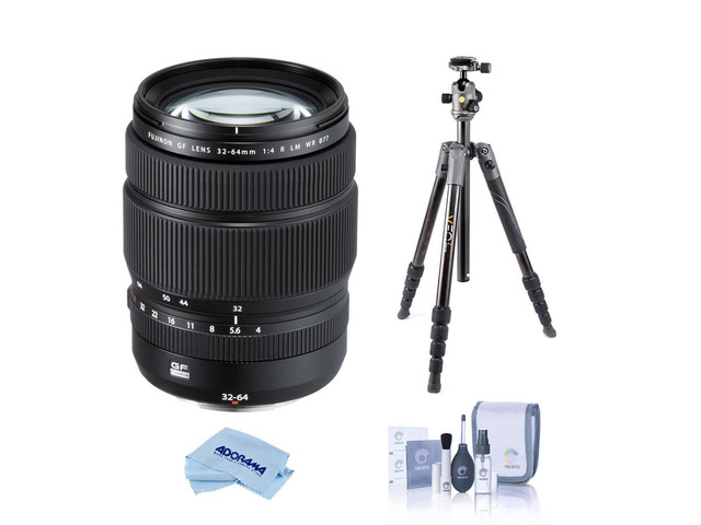 Fujifilm GF 32-64mm f/4 R LM WR Lens with Vanguard VEO 3 GO 235AB Al Tripod