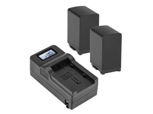 Green Extreme 2x BP-828 7.4V 19.8Wh Li-Ion Batteries, Bundle with Green Extreme Smart Charger Kit