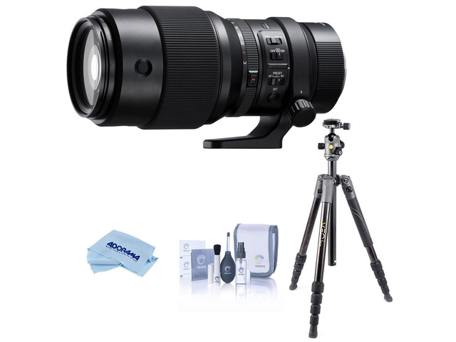 Fujifilm GF 250mm f/4 R LM OIS WR Lens, Vanguard VEO 3 GO 235AB Al Tripod