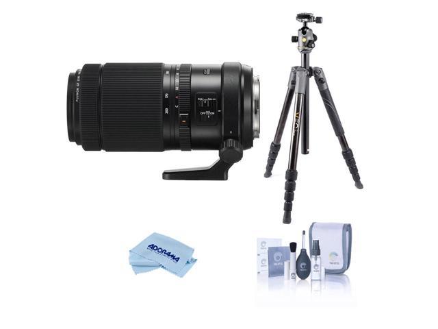 Fujifilm GF 100-200mm f/5.6 R LM OIS WR Lens with VEO 3 GO 235AB Tripod Kit