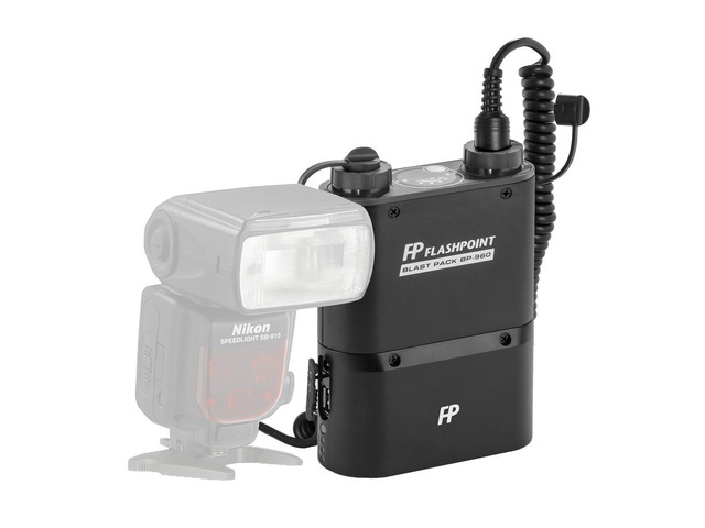 Flashpoint Blast Power Pack BP-960 Kit,for Nikon Flashes (Includes FP-CKE Cable)