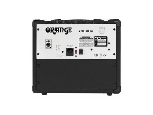 Orange crush 20 Twin-channel 20W guitar Amplifier, Black