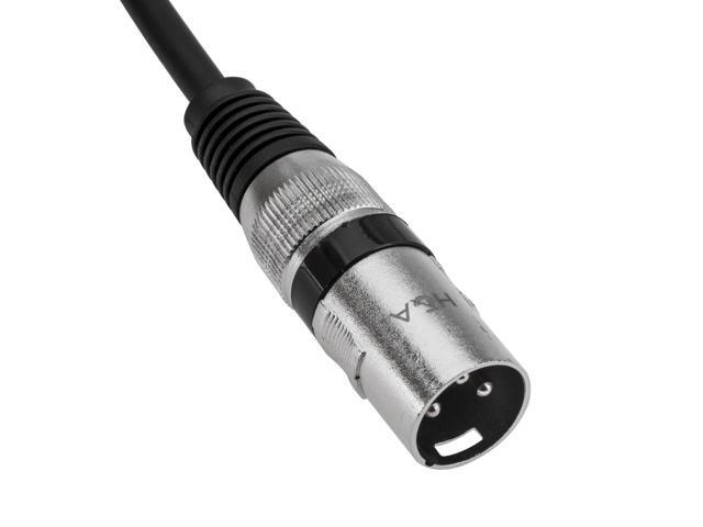 H & A Value Series XLR M to F Professional Microphone Cable - 50'