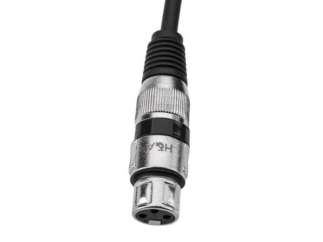 H & A Value Series XLR M to F Professional Microphone Cable - 50'