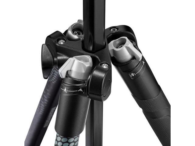 Manfrotto Element MII 4-Section Aluminum Tripod with Ball Head, Black