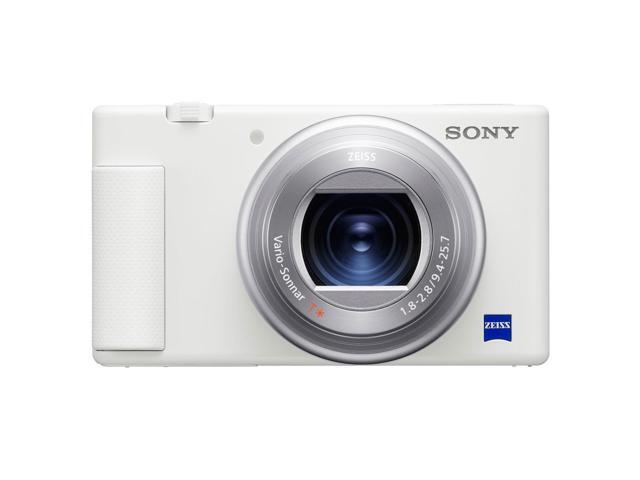 Sony - ZV-1 20.1-Megapixel Digital Camera for Content Creators and Vloggers - White - image 4