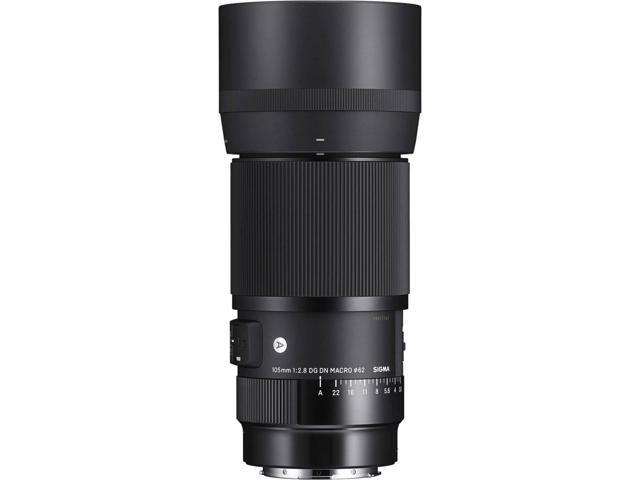 Sigma 105mm f/2.8 DG DN ART Macro Lens for Sony E, Bundle with Mac Software Kit, 62mm Filter Kit, Lens Wrap, Lens Shade, Cleaner, Cleaning Kit,...