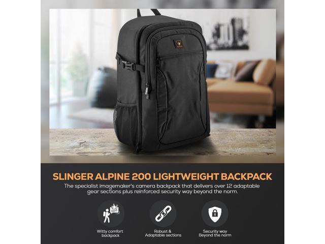 Slinger Alpine 200 Lightweight Compact Camera Backpack #ALPINE-200