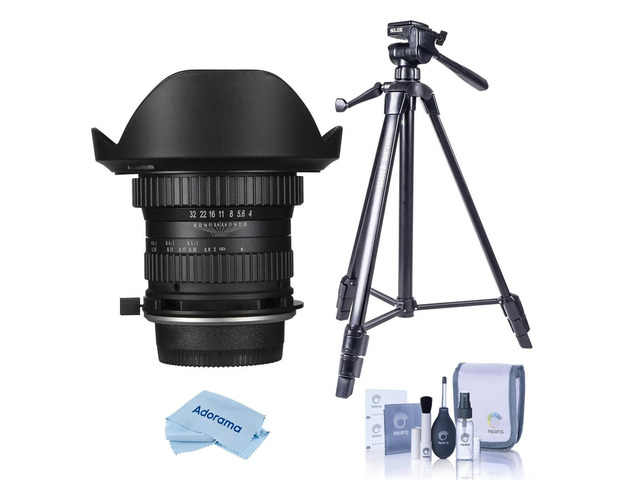 Venus Laowa 15mm f/4 1:1 Macro Lens for Sony FE w/U8800L Tripod Acc Kit