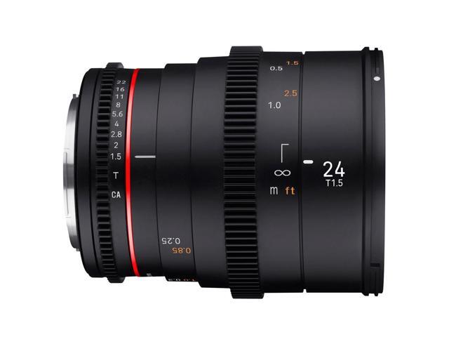 Rokinon - CINE DSX 24mm T1.5 Cinema Lens for Canon RF - Black - image 6