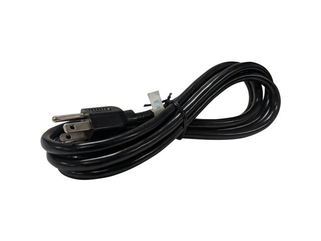 C2G 03130 18 AWG Universal Power Cord - NEMA 5-15P to IEC320C13, TAA Compliant, Black (6 Feet, 1.82 Meters)