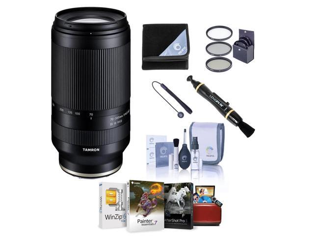 Tamron 70-300mm f/4.5-6.3 Di III RXD Lens for Sony E, Bundle with ProOptic 67mm Filter Kit, Lens Wrap, Lens Cap Tether, Cleaning Kit, Mac Software...