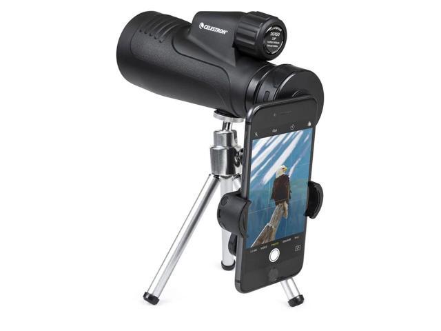 Celestron 20x50mm Outland X Monocular with Table-Top Tripod and Smartphone Adapter