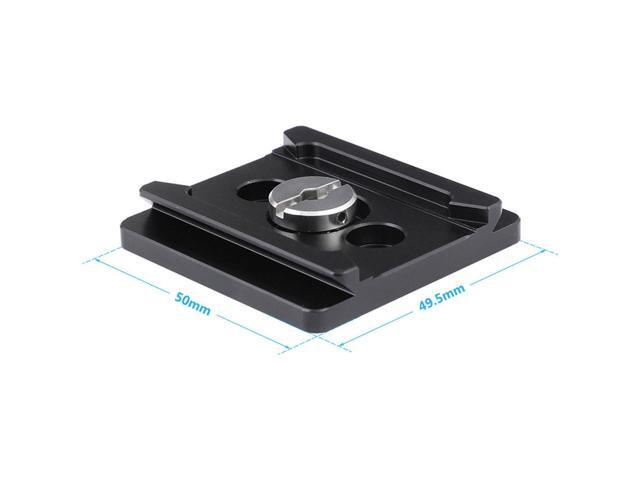 CAMVATE Quick Release Plate Sliding Mount for DSLR Camera Cage Compatible with ARCA Swiss