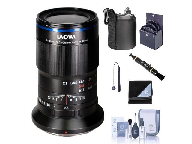 Venus Laowa 65mm f/2.8 2X Ultra Macro APO Lens for Nikon Z, Bundle with ProOptic 52mm Filter Kit, Cleaning Kit, Lens Cap Tether, Lens Cleaner