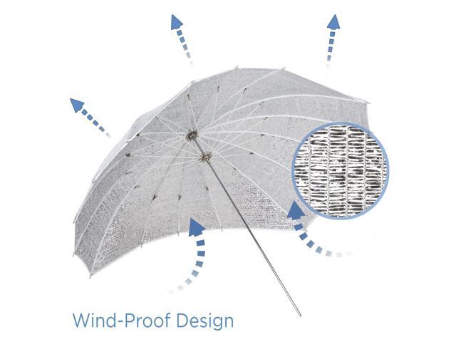 Glow EZ-LOCK WING-LIKE WINDPROOF 51' DEEP UMBRELLA