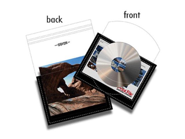 Print File CDI-36P CD Envelope Holds CD, Index Card and 36 Prints, 25 Pack