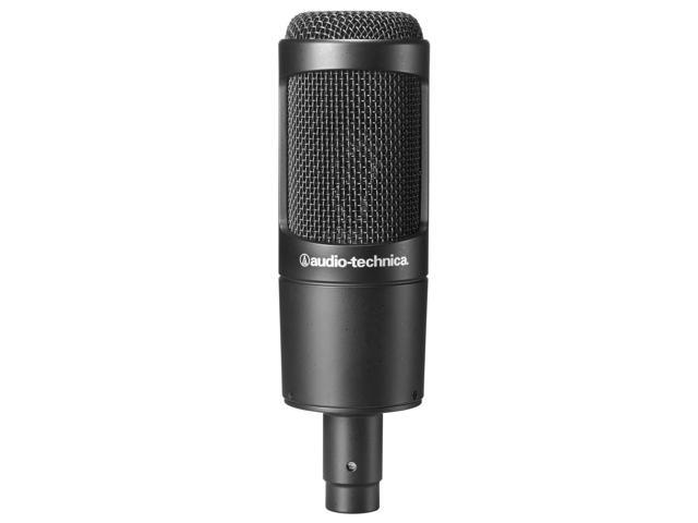 Audio-Technica AT2035 Cardioid Condenser Side-Address Microphone, with Vocal Recording Setup Kit