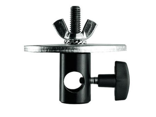 Manfrotto 16mm Female Adapter with 3/8' Screw and 80mm Disc