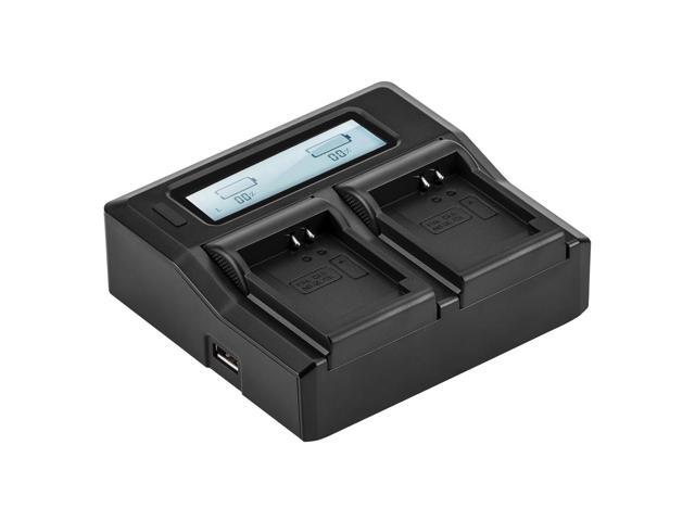 Green Extreme Dual Smart Charger with LCD Screen for Canon NB-13L #GX-CH2-NB13L