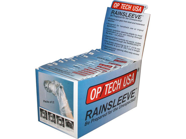 Op/Tech 18' Rainsleeve Original Counter Display, 40 Pieces (20x 2-Packs)