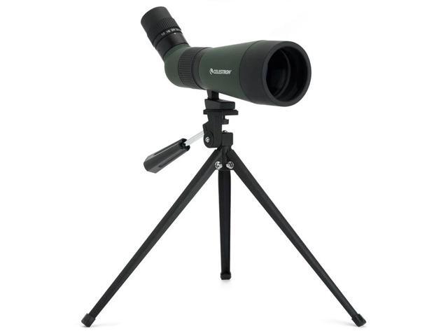Celestron Landscout 12-36X60MM Spotting Scope with Basic Smartphone Adapter, Black, 12-36X60MM W/Basic Smartphone Adapter (52422)