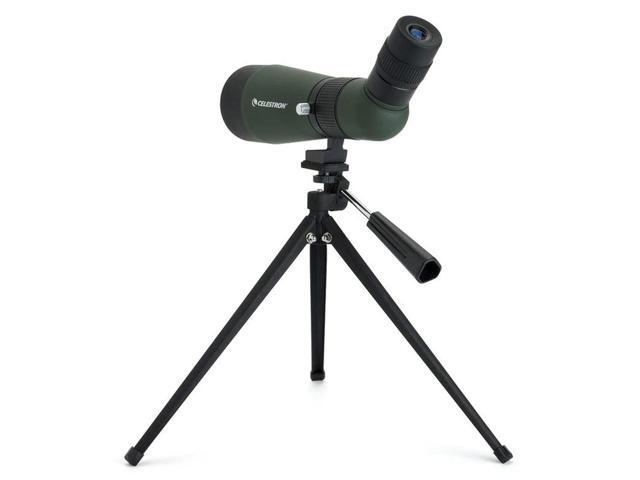 Celestron Landscout 12-36X60MM Spotting Scope with Basic Smartphone Adapter, Black, 12-36X60MM W/Basic Smartphone Adapter (52422)