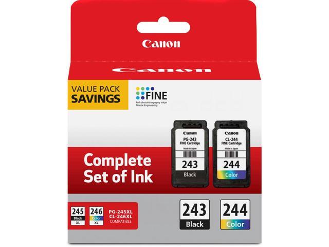 Canon - 243 / CL-244 Value Pack Standard Capacity Ink Cartridges - Black/Cyan/Magenta/Yellow - image 9