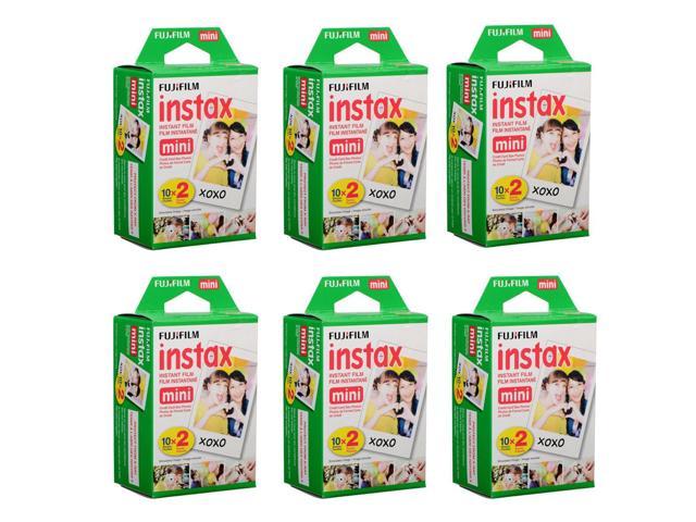 Photos - Camcorder Fujifilm 6 Pack instax mini Instant Daylight Film Twin Pack, 20 Exposures 