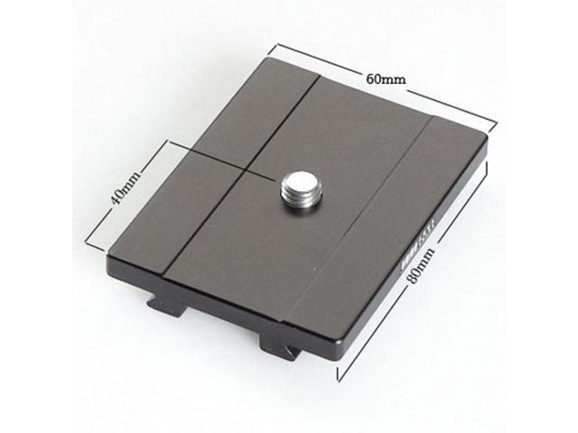 Arca Swiss Quick Release Plate 3/8' - Universal - (80mm long x 60mm Wide - 3.15x2.35')