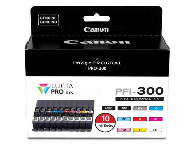 Canon 2 Pack PFI-300 14.4ml 10 Color Ink Pack