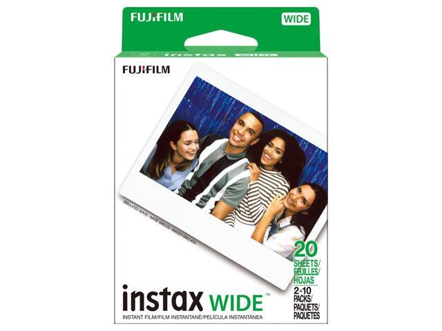 Fujifilm 5 Pack 20-Pack Instax Wide Instant Color Print Film, ISO 800 #164684985