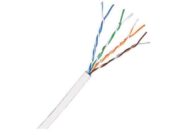 Comprehensive Cat 6 550 MHz Shielded Solid White Bulk Cable 1000ft