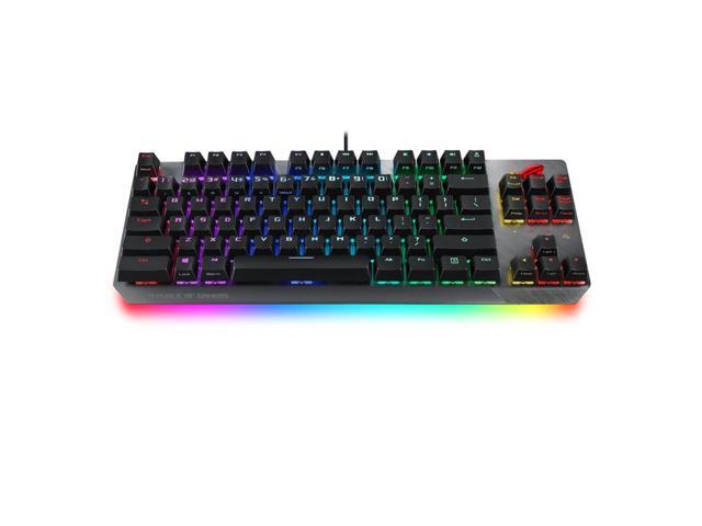 ASUS X802 ROG Strix Scope NX TKL 80% Gaming Keyboard with ROG NX Brown Tactile Mechanical Switches