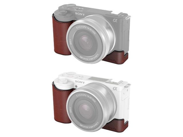 SmallRig 3527 Leather Half Case for Sony ZV-E10