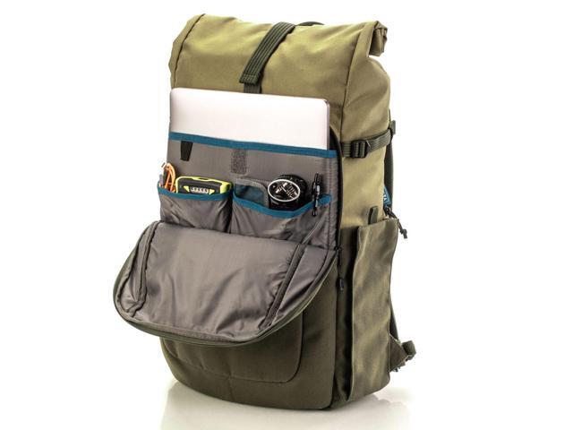 Tenba Fulton V2 16L Backpack for Mirrorless or DSLR Camera, Tan/Olive #637-737