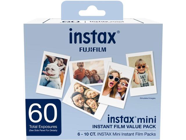Fujifilm Instax Mini White Instant Film, 120 Exposures, with Photo Album
