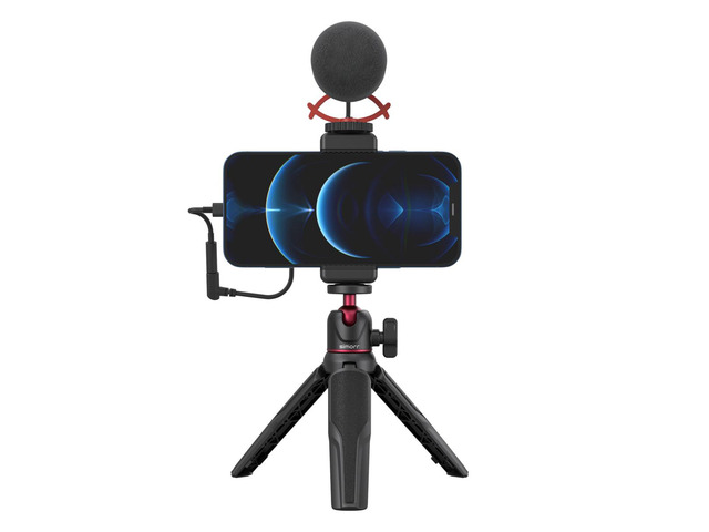 SmallRig simorr Vigor VK-40 Vlog Tripod Kit with Wave S1 Lite Microphone