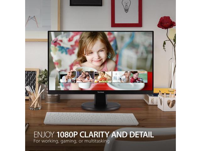 ViewSonic - VA2247-MH 22" LCD FHD Adaptive Sync Monitor (HDMI, VGA) - Black - image 3