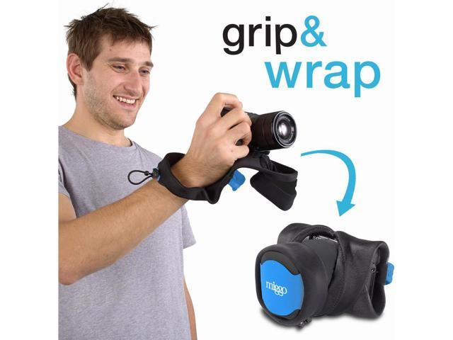 Miggo Strap and Wrap For CSC Cameras Grey Pebble Road Camera Strap