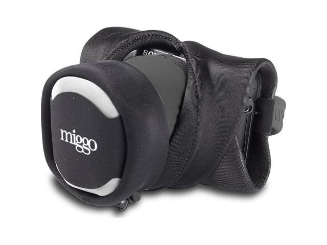 mymiggo grip and wrap for csc cameras black camera strap and padded case