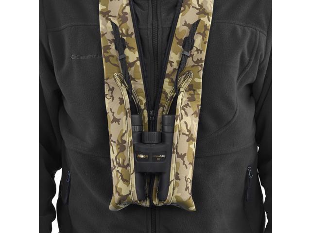 miggo Strap & Wrap Binocular Harness, Camo #MW SR-BNH CM 25