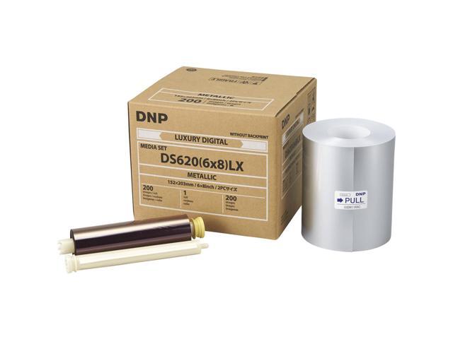 DNP DS620A Printer Luxury Media, 6x8' Metallic Roll, 1-Pack #DS6206X8LXMM