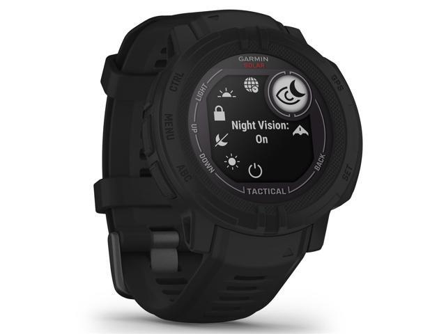 Garmin - Instinct 2 Solar Tactical Edition 45mm Smartwatch Fiber-reinforced Polymer - Black - (2022) - image 4